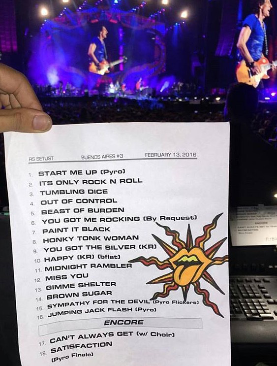 setlist