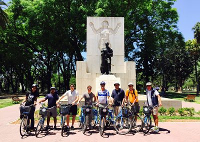 Biking in Buenos Aires, Argentina