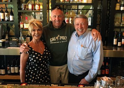 Owners Ed and Gayle Novak at Zane’s Restaurant.