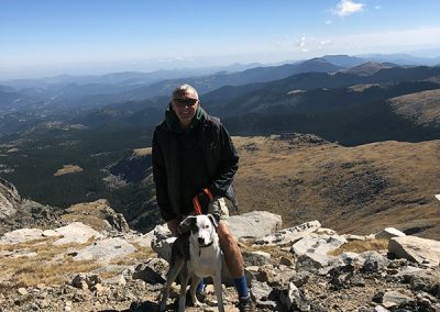 Bailey takes on his first 14er-Mt. Evans